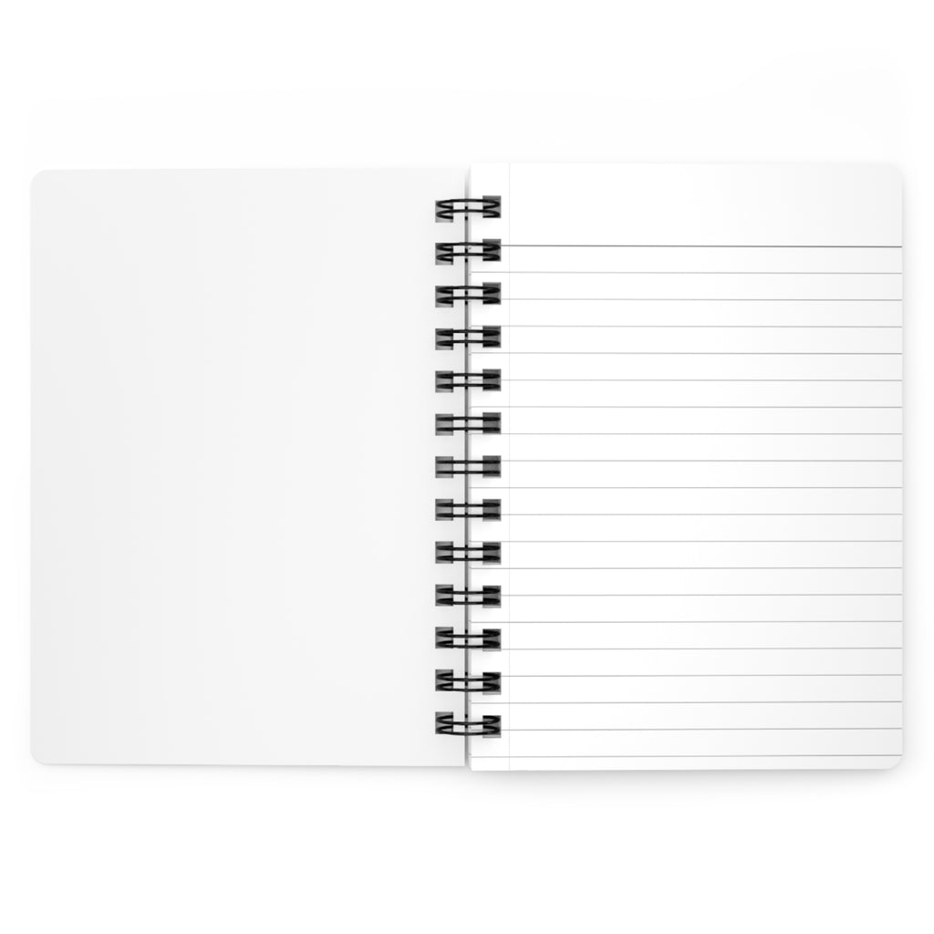 Witchy Notes Spiral Journal — Halloween Witch Trio Floral Notebook
