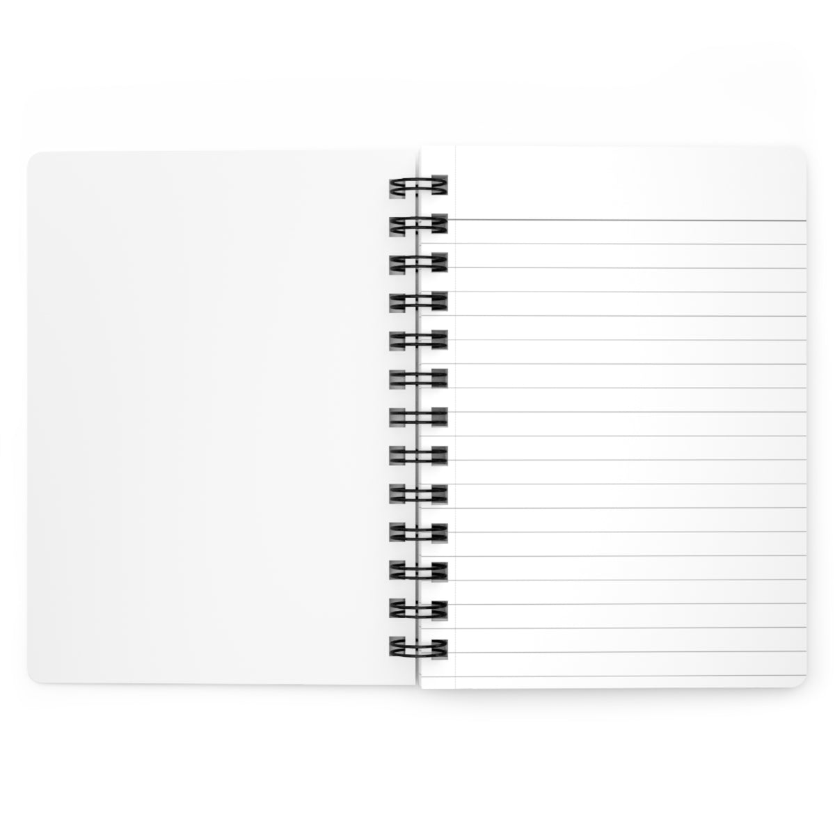 Witchy Notes Spiral Journal — Halloween Witch Trio Floral Notebook