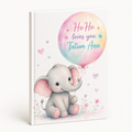Elephant Baby Journal — Personalized Hardcover Notebook